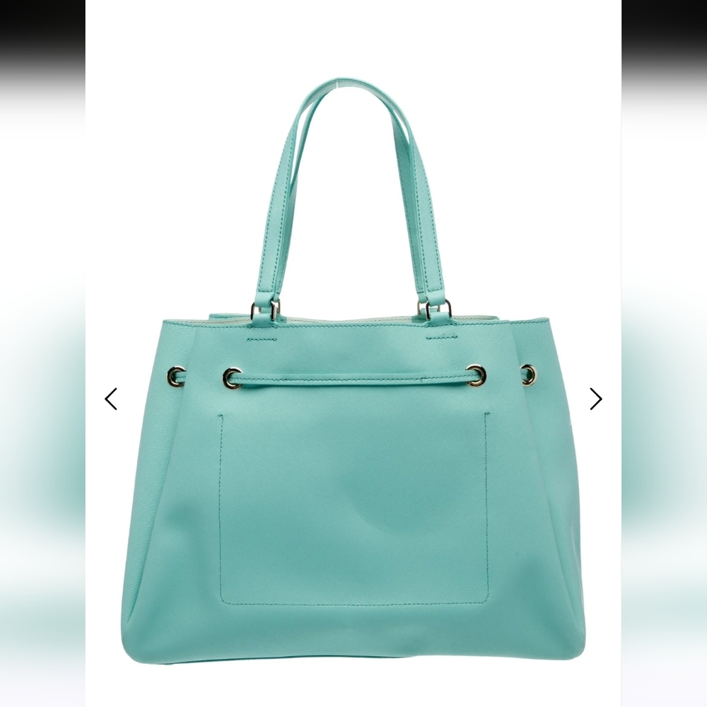 Kate Spade Cape Drive Lynnie Turquoise Tote Bag NWOT - Picture 3 of 8